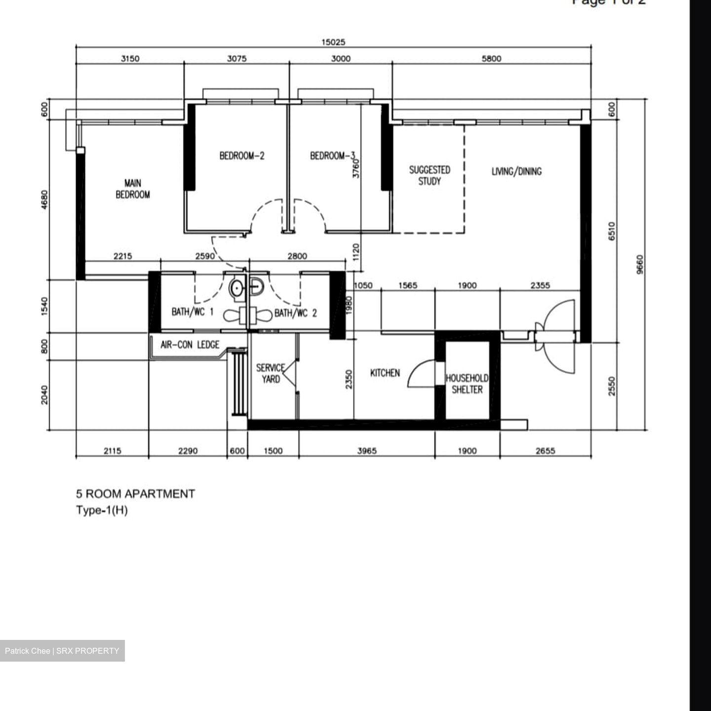 Blk 292B Skypeak @ Bukit Batok (Bukit Batok), HDB 5 Rooms #569231731